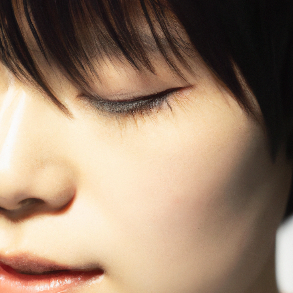 하이키 톤으로 촬영한 에디토리얼 인물 사진