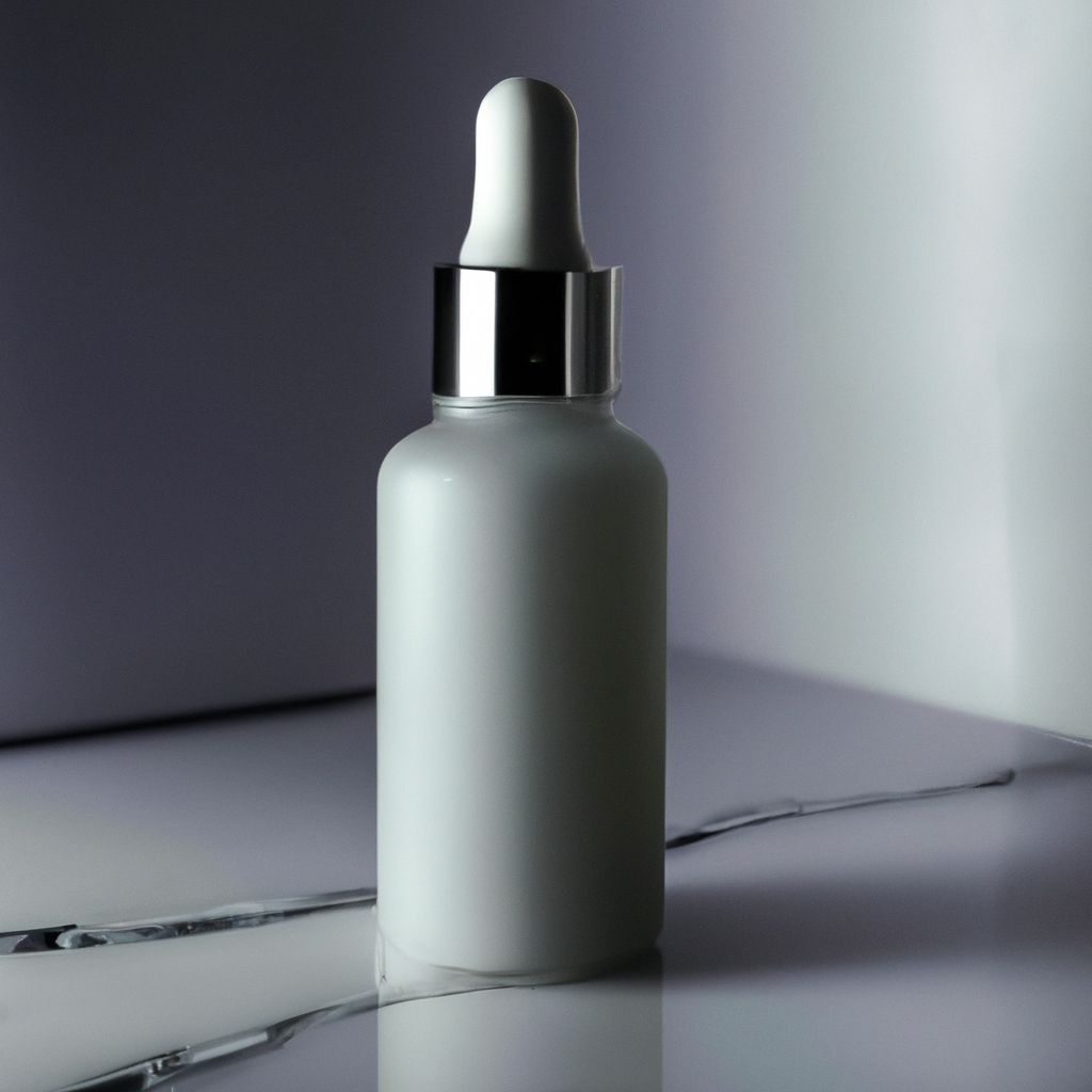 대리석 블록 위 코스메틱 제품 사진, 부드러운 탑라이트